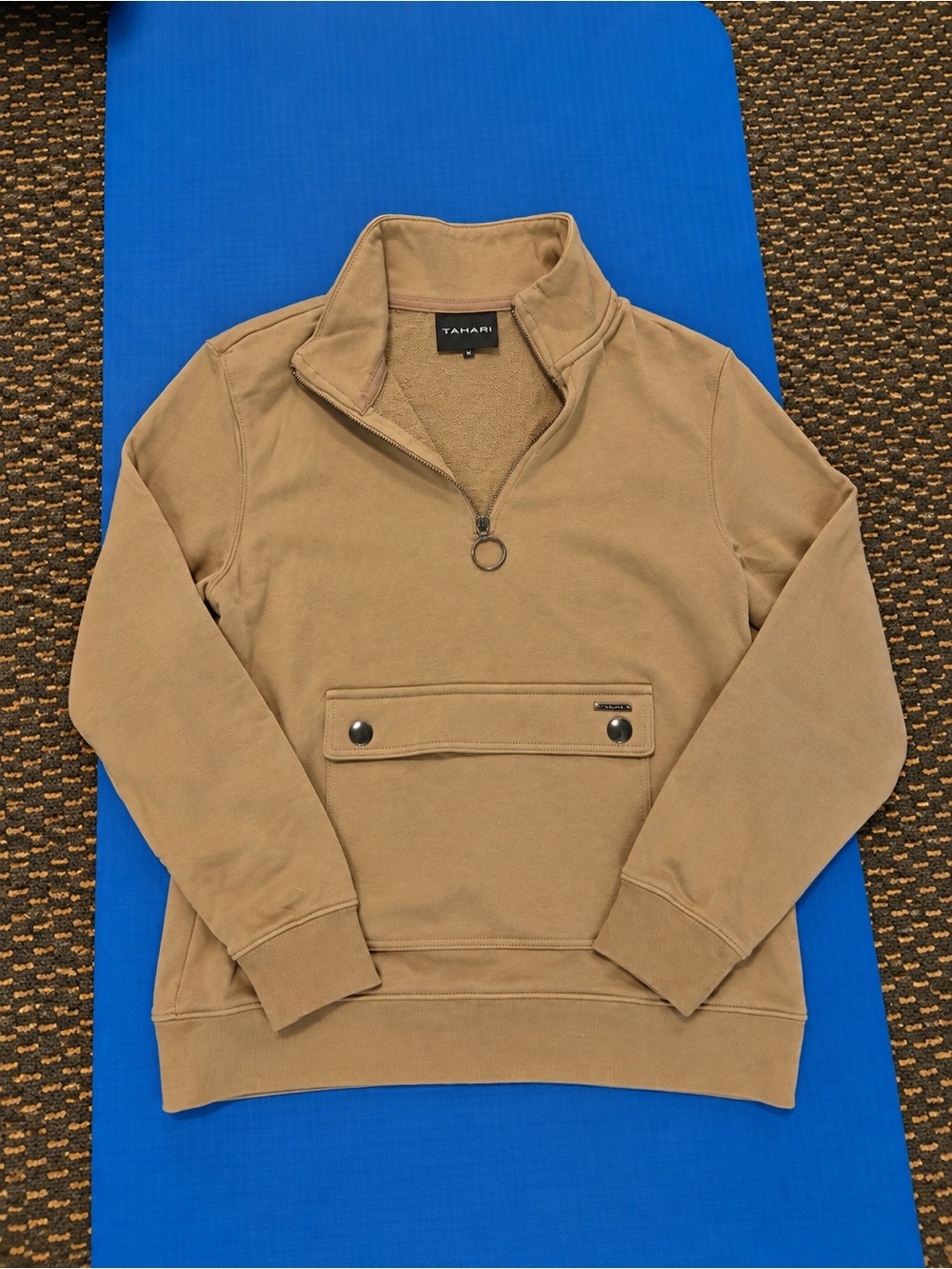 Tahari Women's Pullover Utility Jacket in Olive Like New